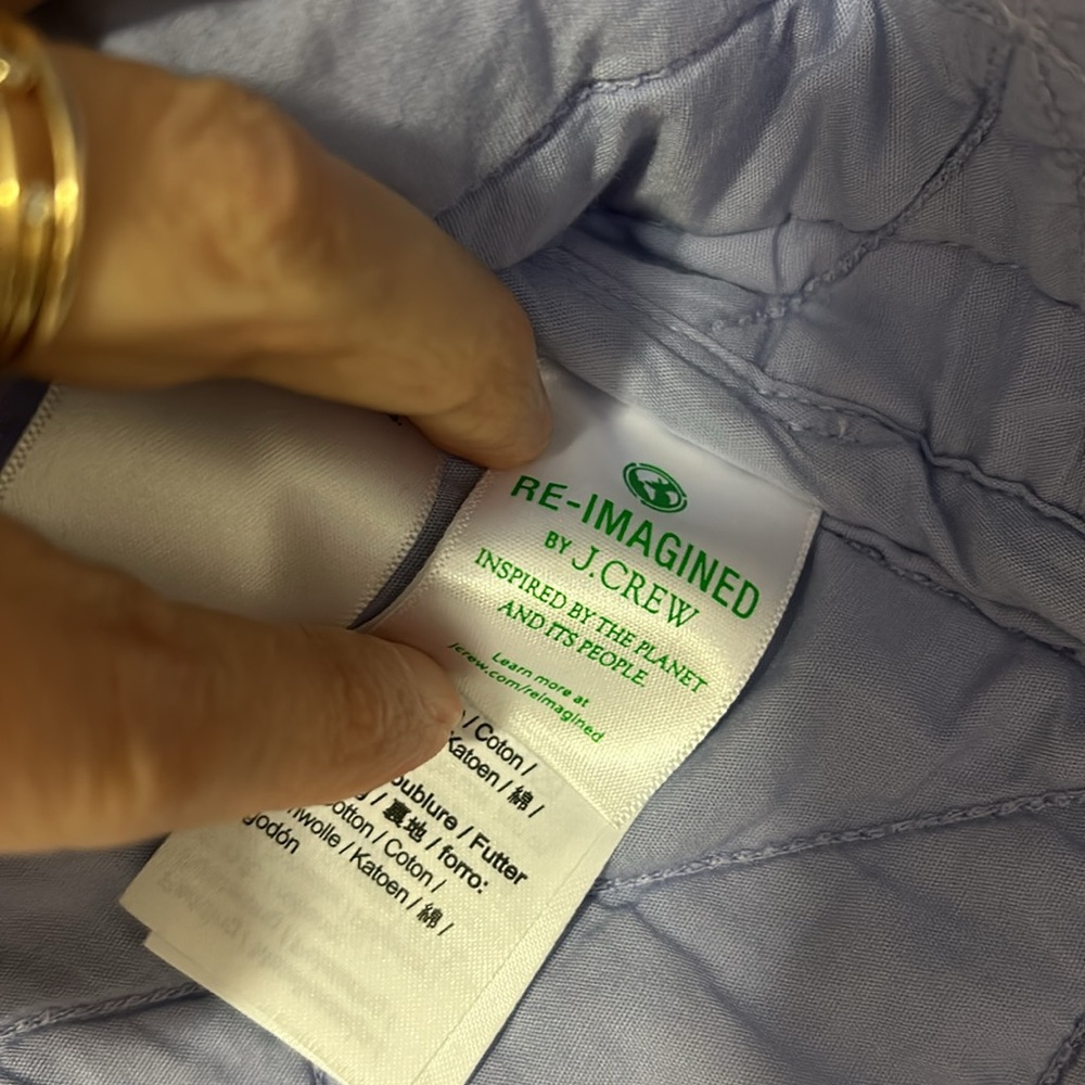 J. Crew Quilted Patchwork Jacket Xxs - image 4